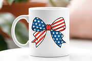 4th Of July Coquette Bow Png Svg, an Object Graphic by EllaMaiyaali (Thumbnail 4 of 5)