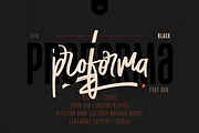 Proforma – Display & Script Font Duo, a Script Font by VP Fonts (Thumbnail 1 of 21)