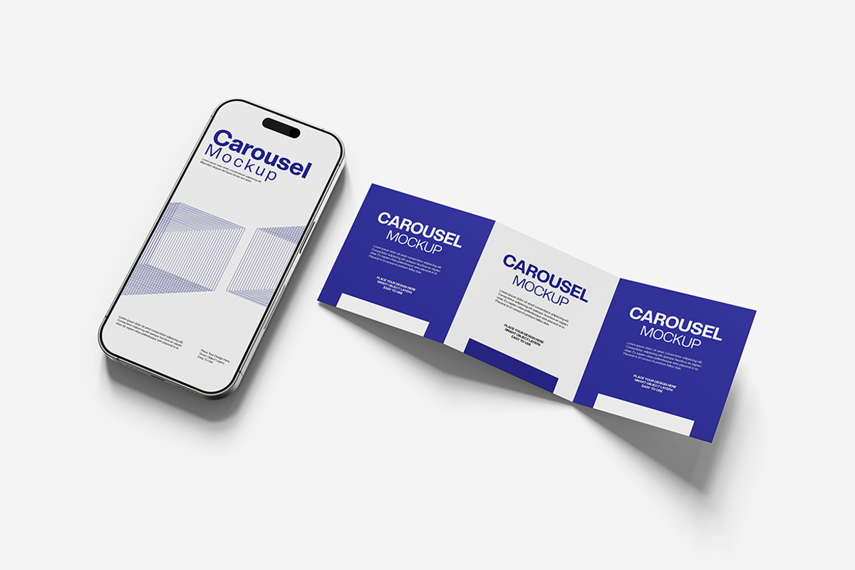 Carousel Mockup, a Product Mockup by MrLetters (Photo 5 of 5)