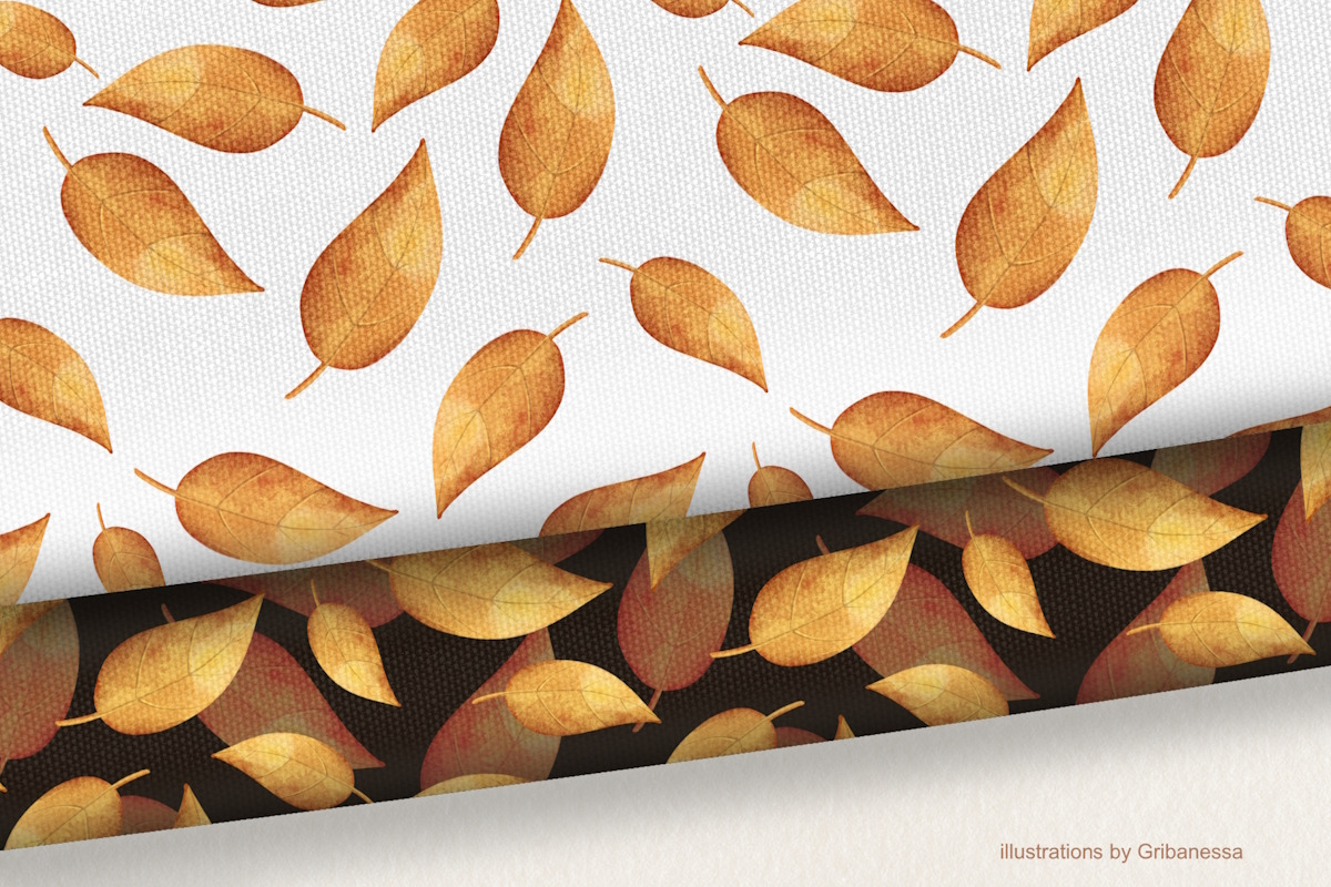 Cozy Autumn Fox & Oak Leaf, an Animal Illustration by Gribanessa (Photo 7 of 11)