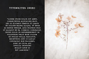 Typewriter Inked Handwritten Font, a Sans Serif Font by Creativetacos (Thumbnail 2 of 8)