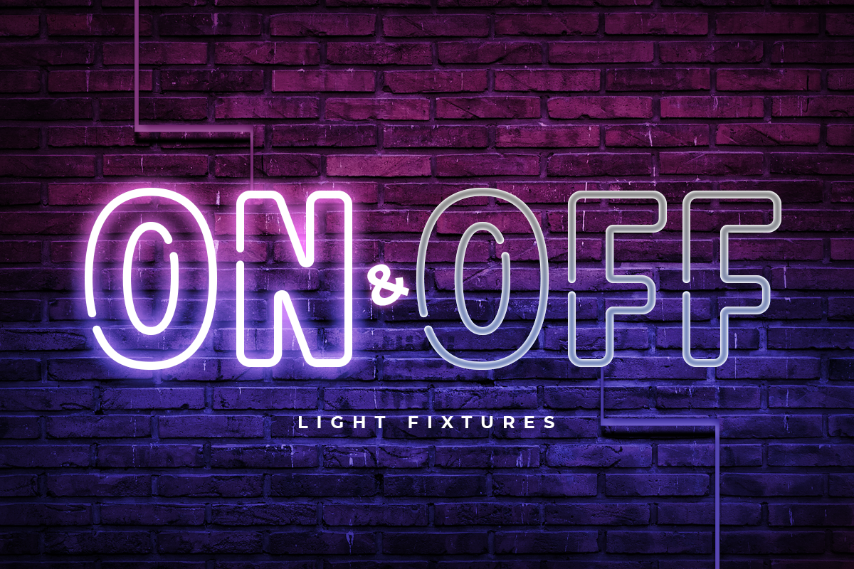 Neon Light - Futuristic Neon Font, a Sans Serif Font by Hamz Studio (Photo 14 of 16)