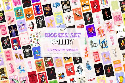Modern Art Gallery Bundle 4