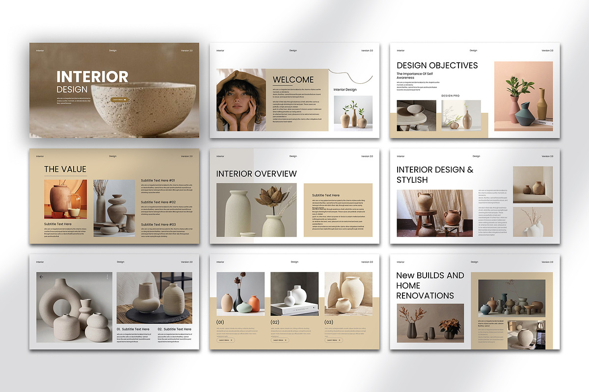 Interior Design Presentation, a Presentation Template by Pradaxa (Photo 2 of 5)