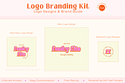 Funky Retro Logo Branding Kit, a Branding & Logo Template by Hell Yeah Designs (Thumbnail 3 of 7)