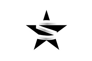 Letter S Star Symbol Logo, a Branding & Logo Template by Buqancreative