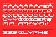 Xeonic - Futuristic Display Font, a Sans Serif Font by Pekotype (Thumbnail 3 of 12)