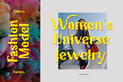 Rethor Liquid Font, a Sans Serif Font by Cut Story (Thumbnail 3 of 9)