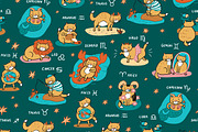 Zodiac Cats, an Animal Illustration by GooseFrol (Thumbnail 7 of 8)