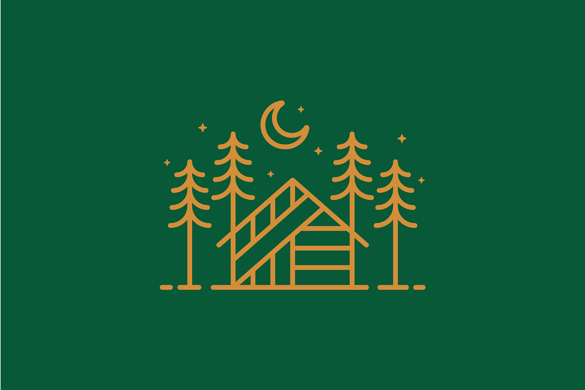 Nature Wood Cottage Logo Business, a Branding & Logo Template by Signatoro (Photo 3 of 4)