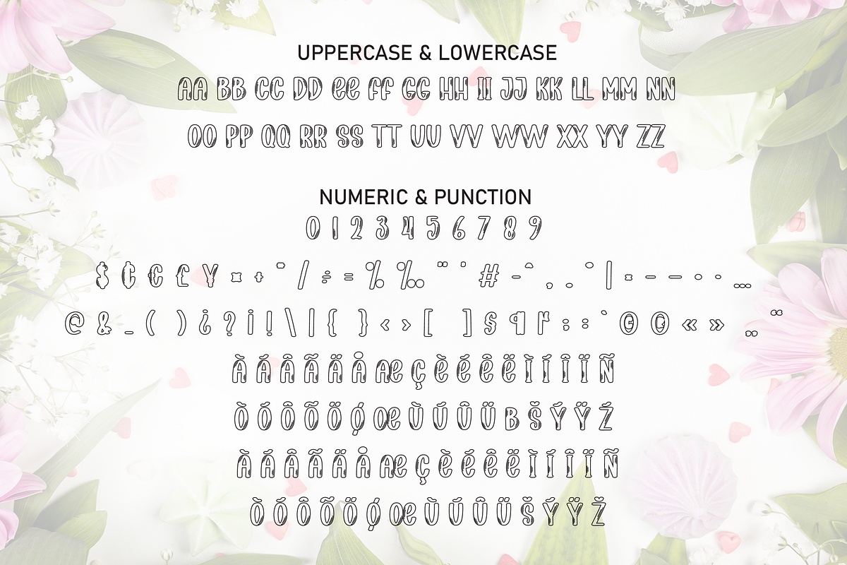 Baby Flower | Script Font, a Script Font by Scratchones (Photo 7 of 8)