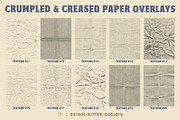 Crumpled & Creased Paper Overlays, a Texture Graphic by Brian Ritter Design (Thumbnail 8 of 12)