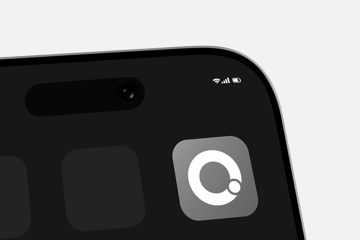Mobile App Icon Mockup, an iPhone Mockup by graphypix (Photo 3 of 4)
