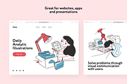Datly Analytic Illustrations, a Finance Illustration by Welovegraphics (Thumbnail 4 of 7)