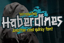 Haberdiness - Quirky Typeface