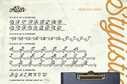 Herilego Sites Typeface, a Script Font by alit design (Thumbnail 13 of 17)