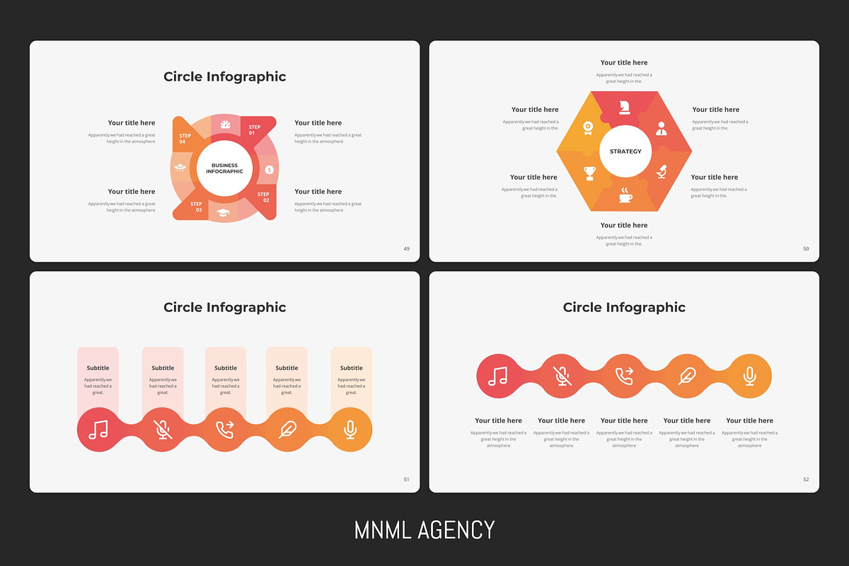 Massive Infographic Template, a Presentation Template by MNML Agency (Photo 20 of 63)