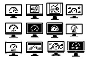Business Dashboard & Analytics Icon, a Technology Illustration by abu67222 (Thumbnail 1 of 13)