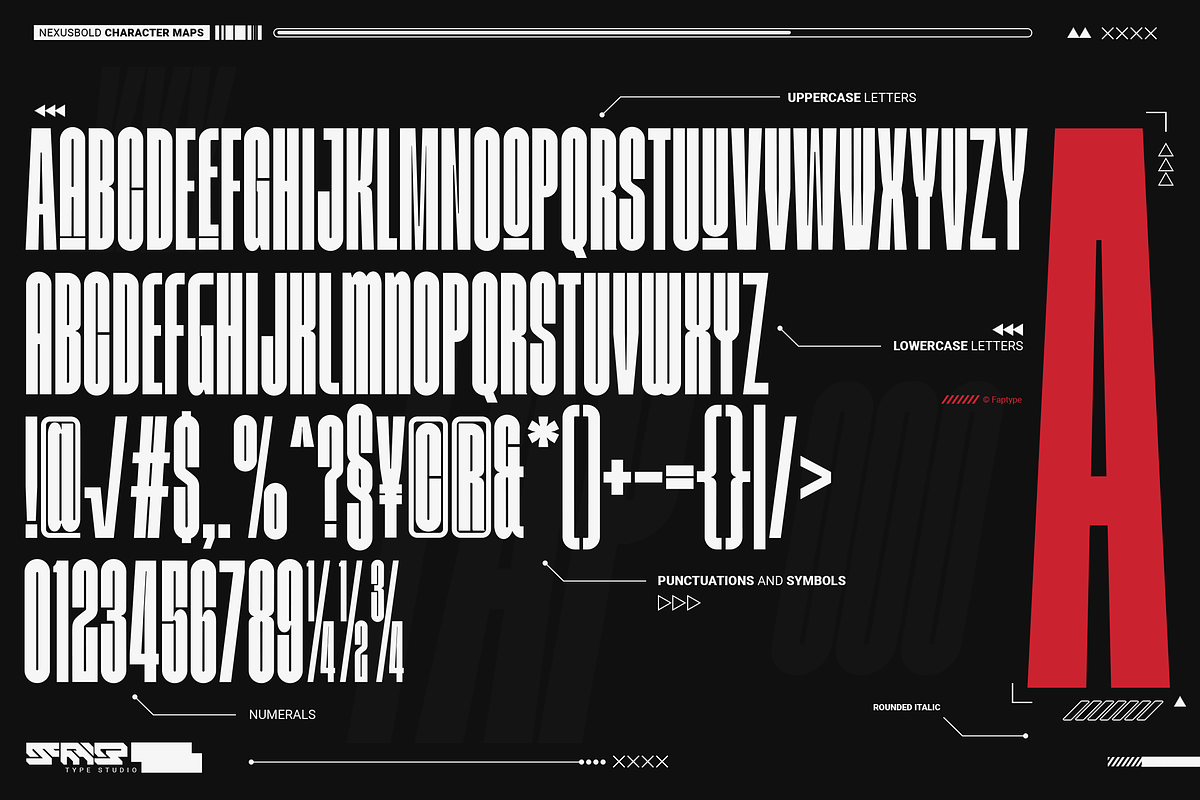 Nexusbold | Modern Condensed Sans, a Sans Serif Font by Ardana Creative (Photo 9 of 12)