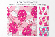 Dragonfruit - Set patterns, a Pattern Graphic by Yummy (Thumbnail 3 of 10)