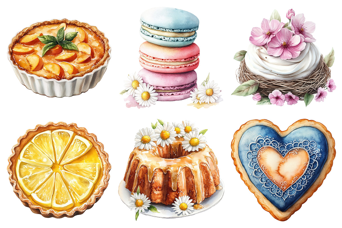 Cottagecore Sweet Dessert Sublimatio, an Illustration by Daily.Designs (Photo 5 of 5)