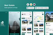 Realify - Real Estate Mobile App, an App Template by twinstd (Thumbnail 1 of 5)