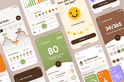 freud UI Kit: AI Mental Health App, an UI Kit Template by strangehelix.bio (Thumbnail 3 of 10)
