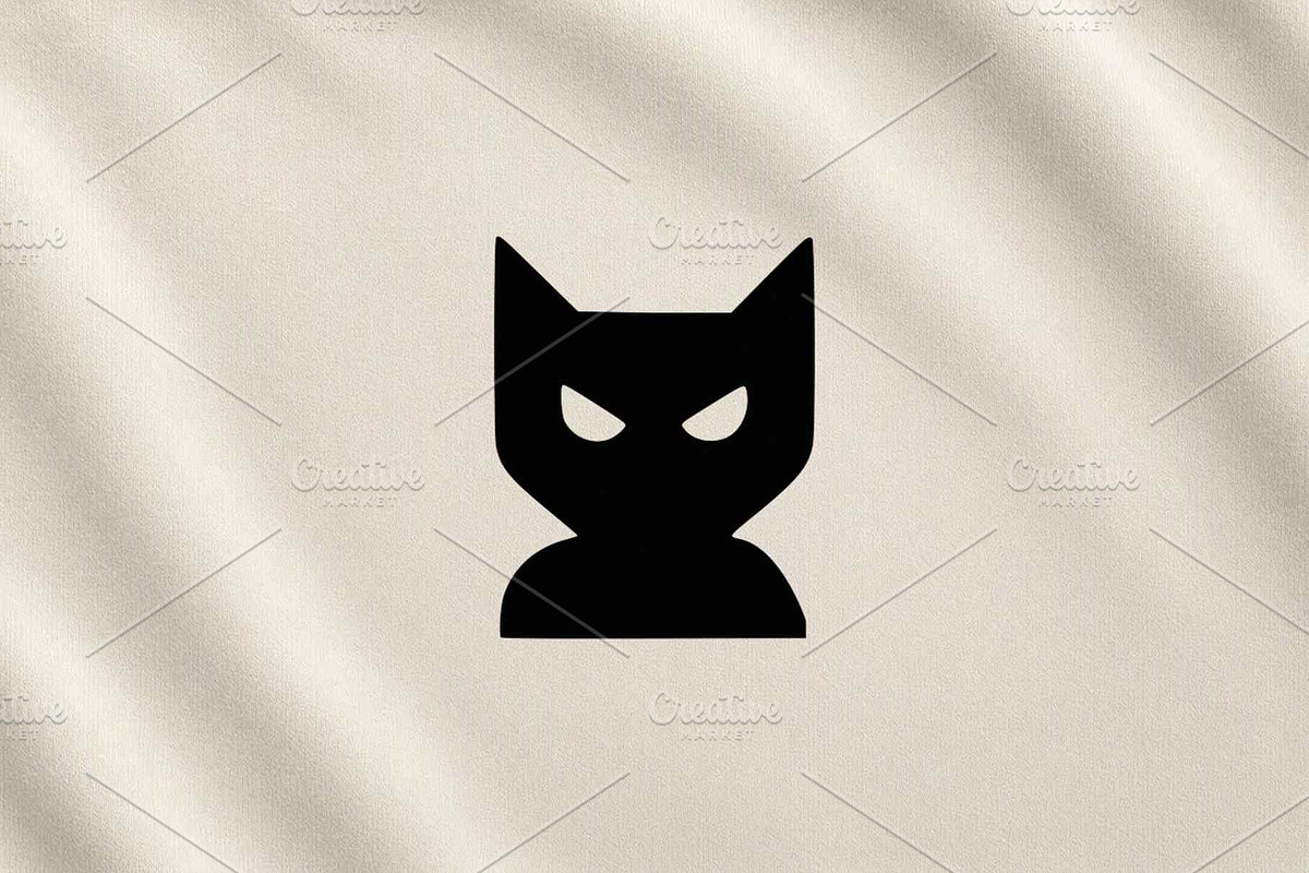 Cat Head Logo, a Branding & Logo Template by Vectorium Studio (Photo 3 of 4)