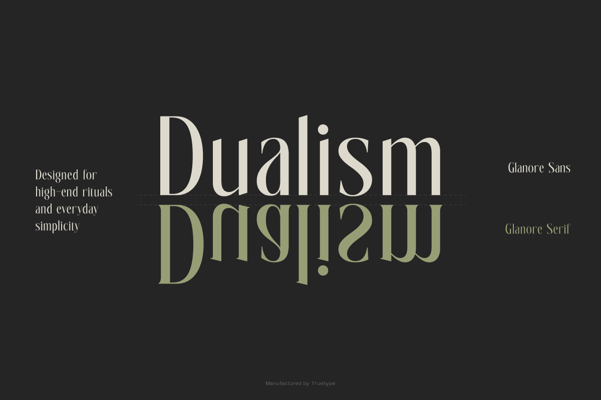 TRT Glanore Elegant Serif Sans Duo, a Sans Serif Font by truetype (Photo 4 of 15)