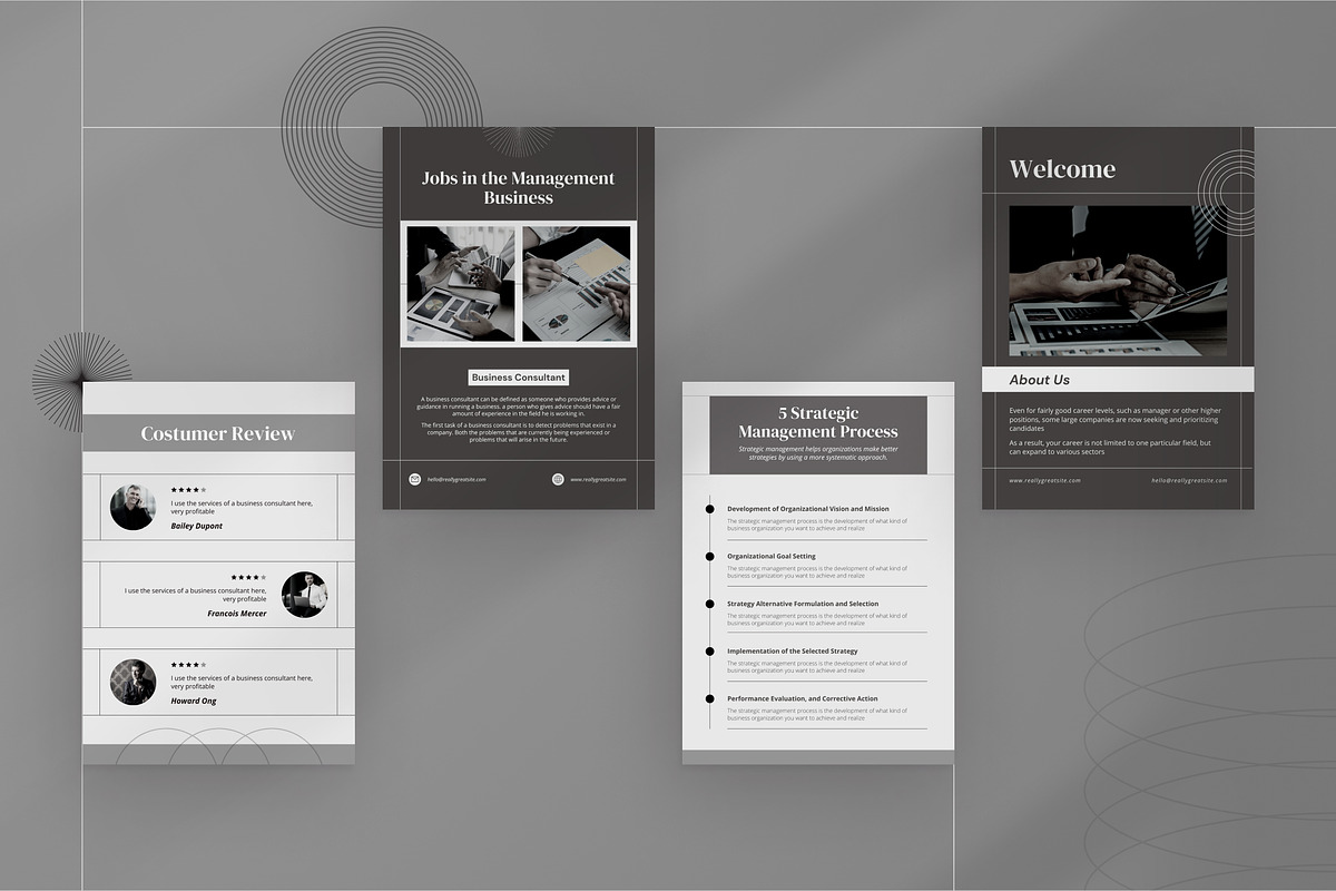 Luxury Workbook Canva Template, a Magazine Template by Brandearth RRGraph (Photo 8 of 11)