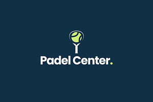 Padel Center Sport Club Modern Logo, a Branding & Logo Template by Dyn Studio