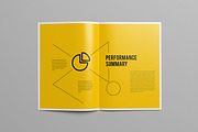 Annual Report Template, a Brochure Template by Pro-Gh (Thumbnail 4 of 12)