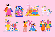 LGBT Pride Illustration, an Object Illustration by DesignerCandies (Thumbnail 2 of 6)