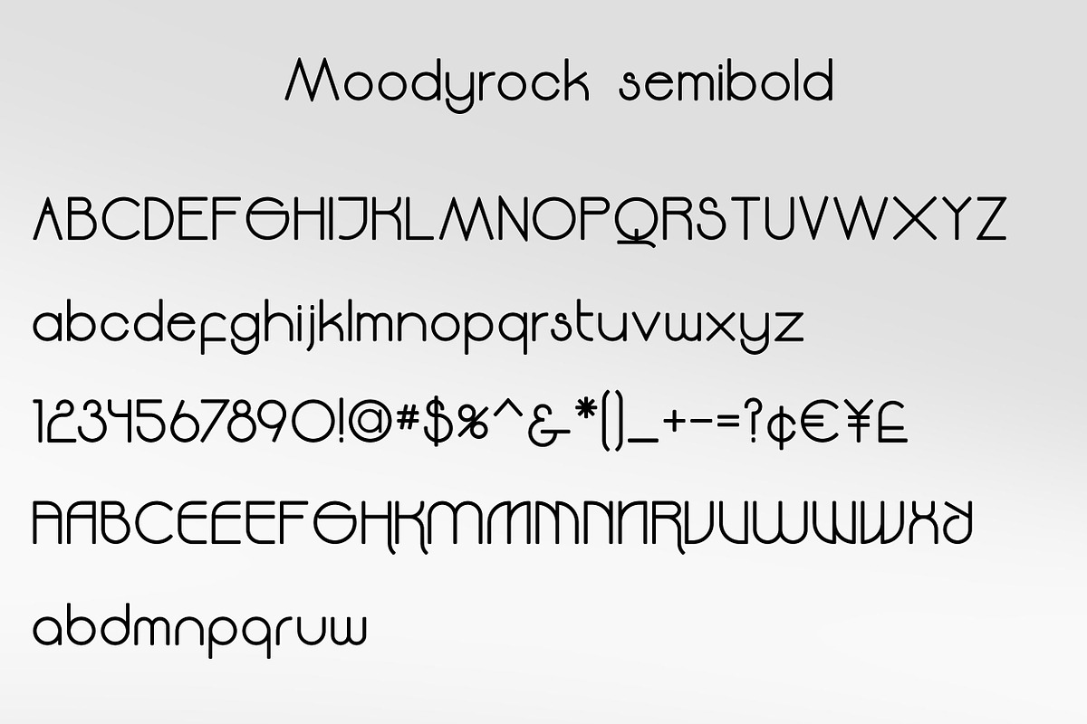 MOODYROCK, a Sans Serif Font by greatypes studio (Photo 12 of 18)