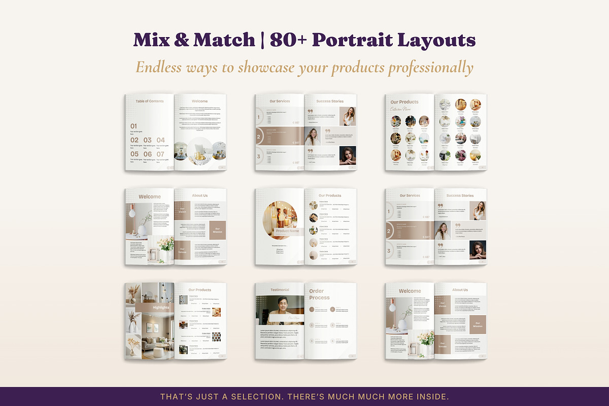 Product Catalog 2 Packs in 2 Formats, a Magazine Template by B2 Studio (Photo 9 of 19)