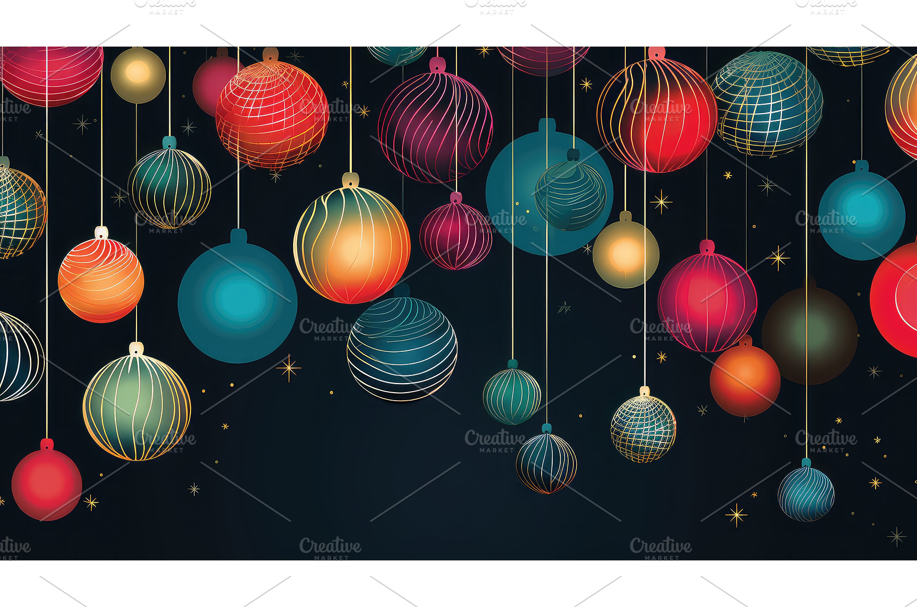 christmas ball ornament background, a Holiday Photo by pikepicture