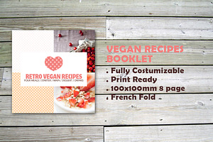Indesign 8page recipes booklet