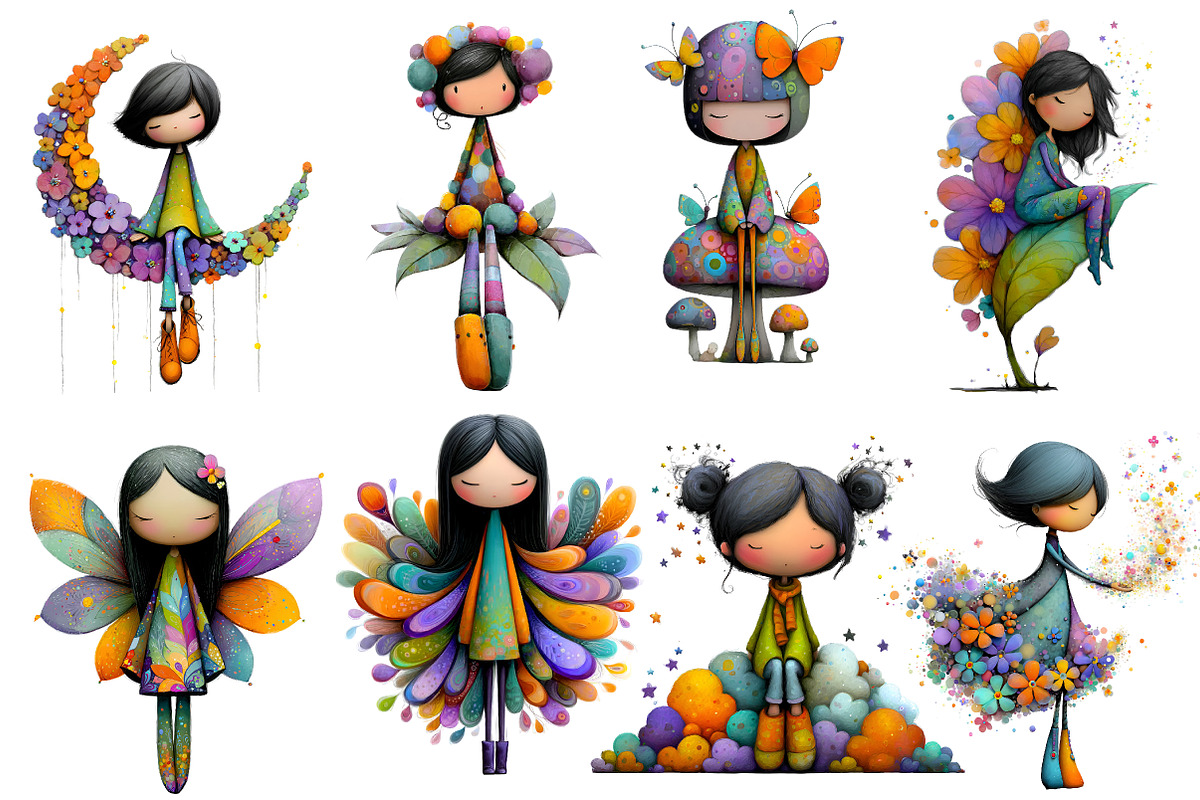 Whasicimal fairy clipart, an Illustration by Designworld (Photo 3 of 4)