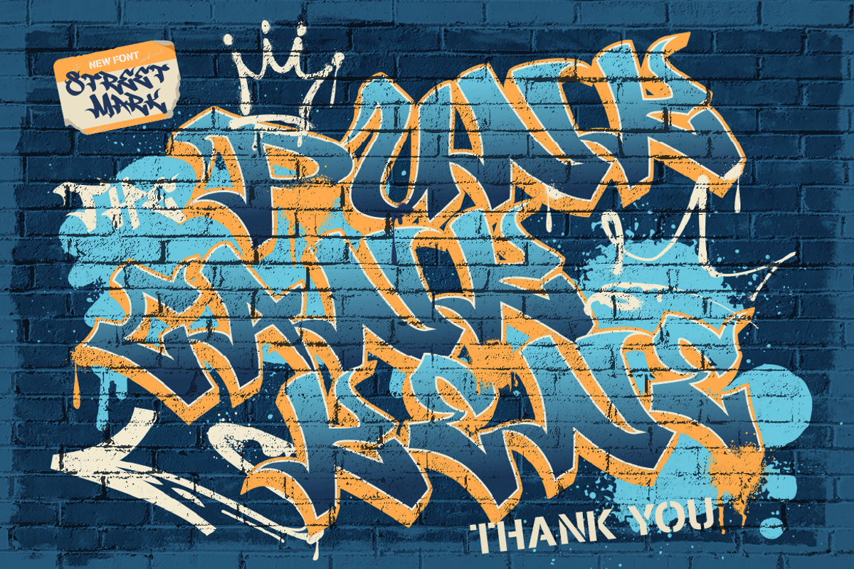 Streetmark, a Slab Serif Font by Burntilldead (Photo 10 of 10)