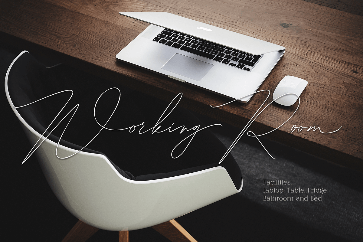 Welliams//Handwritting, a Script Font by GRAPHICPRESS (Photo 6 of 8)