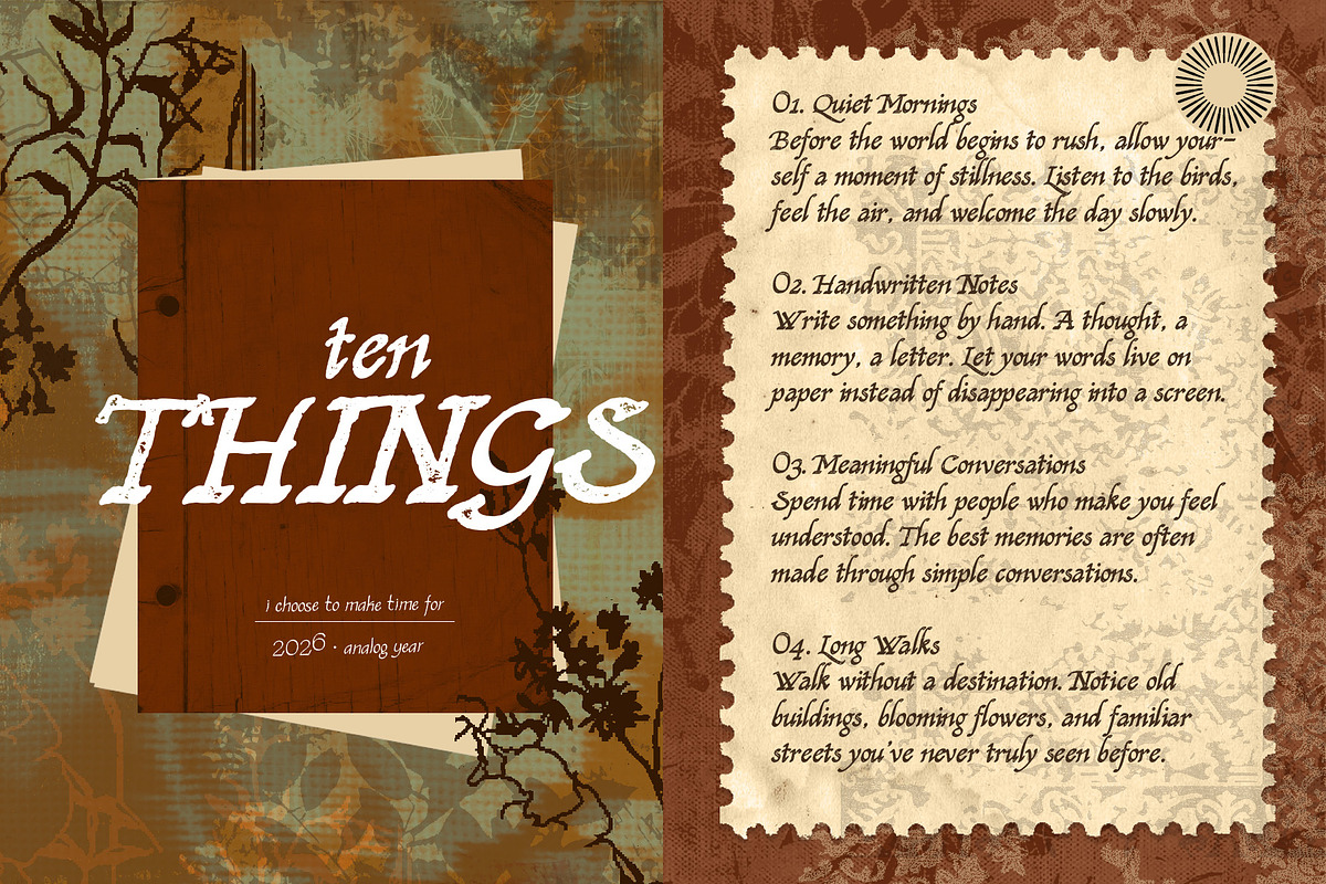 Northwick Press - Heritage In Print, a Serif Font by Setara Langit CreativeStd (Photo 7 of 15)