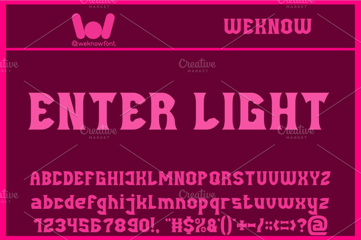 Strangest Things font, a Font by weknow (Photo 3 of 5)