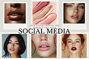 Aesthetic Makeup Beauty Stock images, a Beauty & Fashion Photo by MarkoPresets (Thumbnail 4 of 9)