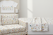 Soft Wildflower Seamless Pattern, a Person Illustration by Gfx_Store (Thumbnail 4 of 4)