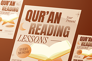 Quran Reading Lessons Flyer Set, a Flyer Template by Annora Studio (Thumbnail 6 of 6)