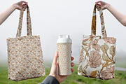 Soft Pastel Floral Motif Patterns, a Pattern Graphic by one-touch (Thumbnail 5 of 9)