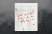 Amber Flow - Handwritten Script Type, a Handwritten Font by HipFonts (Thumbnail 10 of 12)