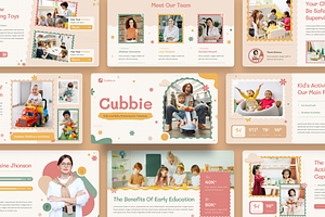 Kids and Baby PowerPoint, a Presentation Template by YossyOneStd