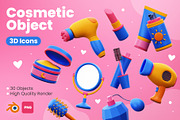 Cosmetic 3D Icons, an Object 3D Model by Rakata Studio (Thumbnail 1 of 7)