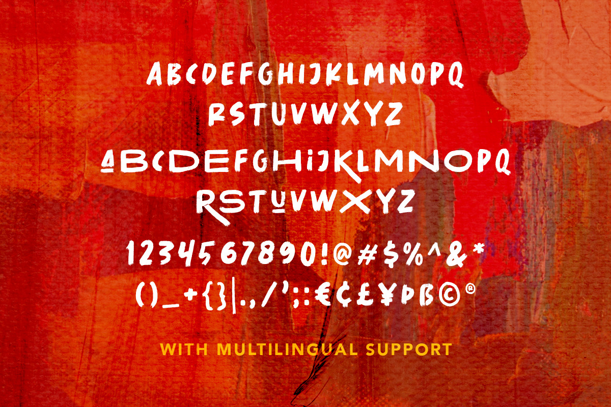 Roller Cores - Paint Roller Typeface preview 6